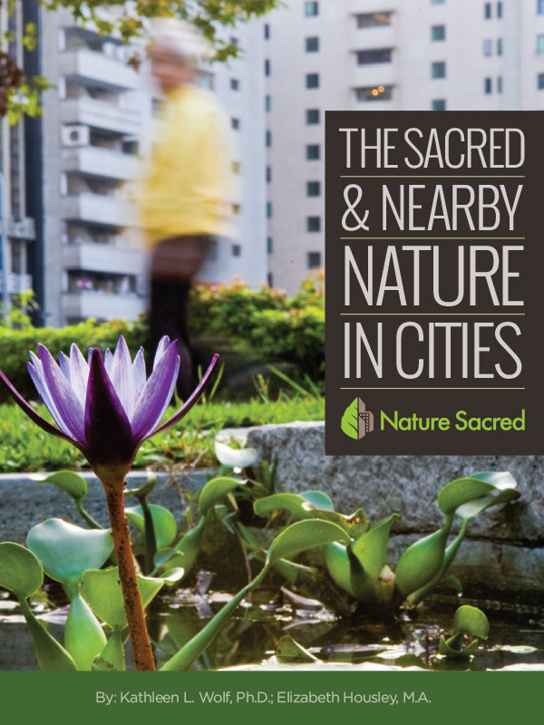 The Sacred and Nearby Nature in Cities (cover image)