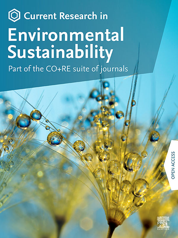 Current Research in Environmental Sustainability cover