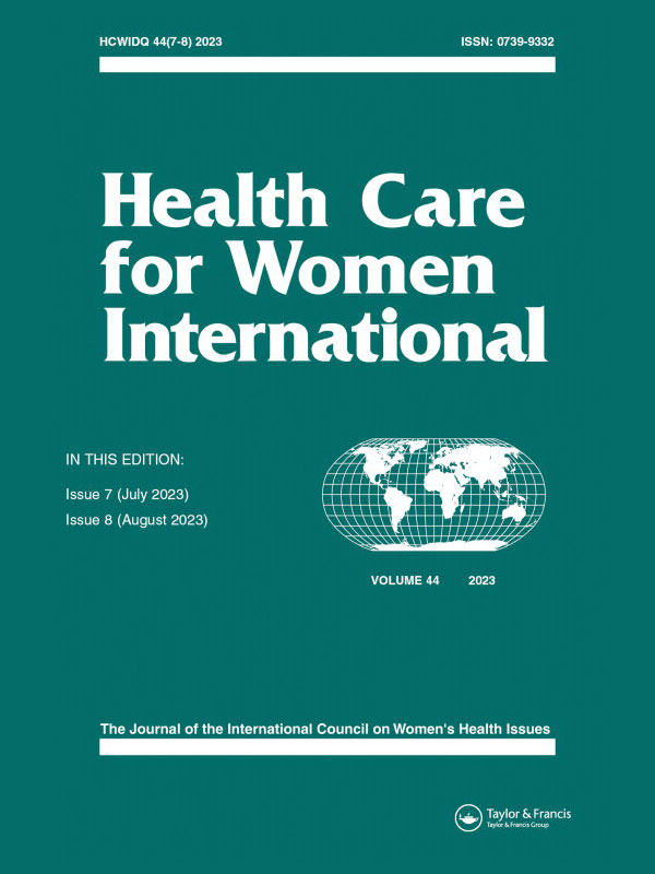 Health Care for Women International: Volume 44, Issue 7-8 cover