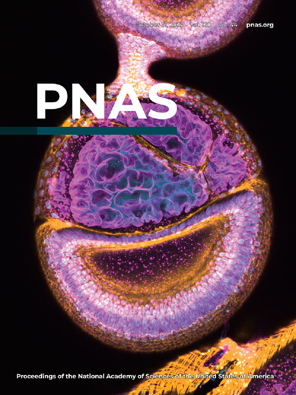PNAS: Volume 120, Number 44 cover
